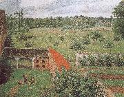 Camille Pissarro, scenery out the window